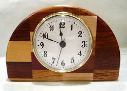 Wooden Segmented Clock