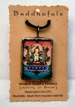 Buddha Manjushri (Wisdom) Pendant by Trish Barker