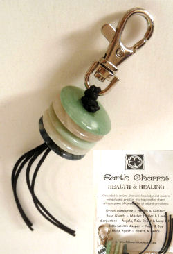 Earth Charms Natural Gemstone Magical Stone Talisman by Suzanne Michell